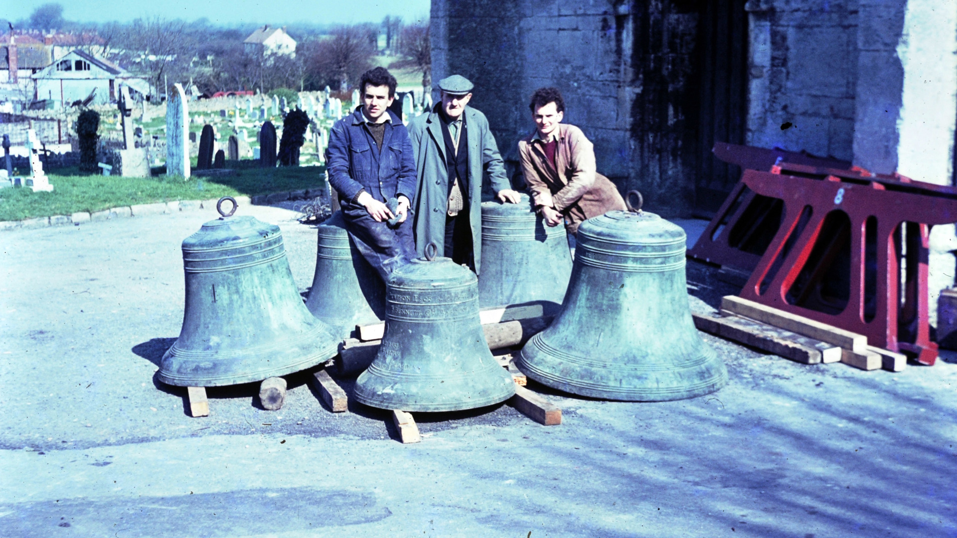 1965 Bells Outside Tower 6736